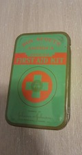 1940s Boy Scouts of America Official First Aid Kit Tin with Inside Contents