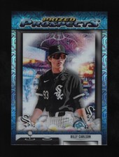 2025 Bowman Draft Chrome Mega Box Mojo Prized Prospects Billy Carlson PP-6 B