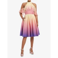 NWT Her Universe Star Wars Padme Ombre Lake Halter Dress Exclusive Small