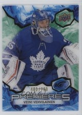 2021-22 Upper Deck Ice Ice Premieres Green 403/799 Veini Vehvilainen #166 1ms9