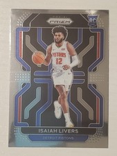 2021-22 Panini Prizm #296 Isaiah Livers RC!!! ~ Detroit Pistons ROOKIE !!!