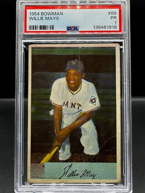 Willie Mays 1954 Bowman Bowman