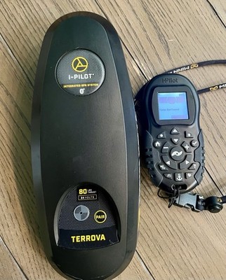 Minn Kota Terrova Bluetooth with I Pilot Head Unit and remote. Good Condition.