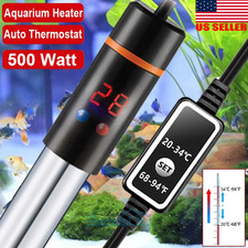 500W LCD Digital Aquarium Heater Submersible Fish Tank Thermostat Anti Explosion