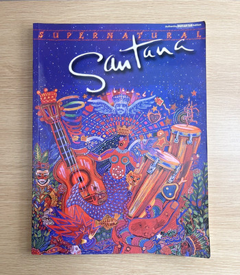 Santana - Supernatural - Authentic Guitar Tab Edition Book - Guitar Chords