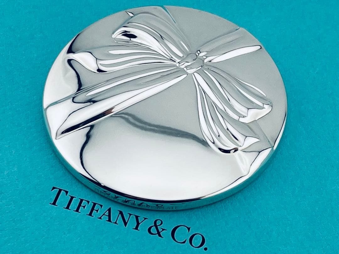 Tiffany & Co. Silverplate Round Compact Hand Mirror | eBay