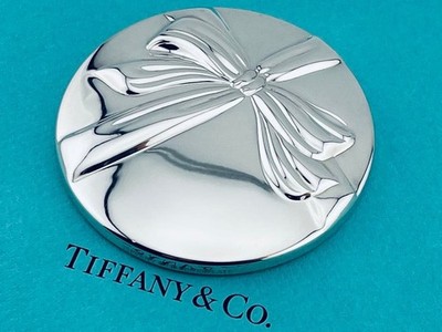 Tiffany & Co. Silverplate Round Compact Hand Mirror | eBay
