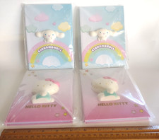 4 Sanrio 2024 Hello Kitty  Cinnamoroll Squishy Notepads Sealed
