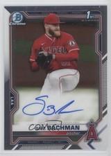 2021 Bowman Draft Chrome Draft Pick Auto Sam Bachman #CDA-SB Auto 1b8