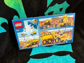 LEGO 7631 CITY DUMP ROCK TRUCK GOLD RUSH CAT VOLVO FACTORY SEALED BRAND NEW