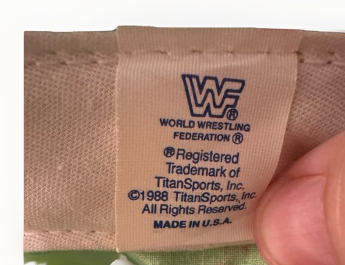 Vintage 80s WWF Rockers Wrestling Team Hat Marty Jannetty Shawn Michaels 1988 - Picture 6 of 6