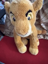 Vintage Disney Store Exclusive Lion King YOUNG SIMBA Plush LARGE 14  