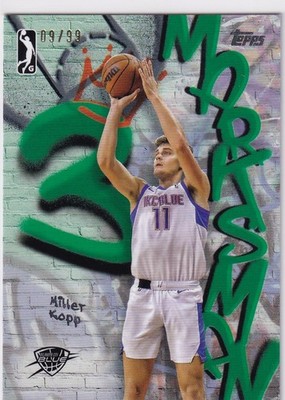 2024-25 Topps NBA G League MARKSMAN #MM-4 Miller Kopp, Oklahoma City Blue 09/99