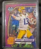 2024 Bowman University Chrome - Garrett Nussmeier Fuchsia Mini-Diamond /125 LSU