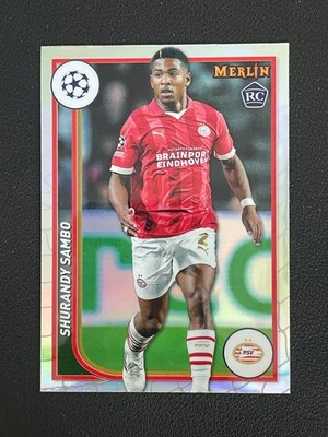 Shurandy Sambo 2023-24 Topps Merlin Chrome UEFA Refractor RC #98