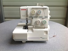 Janome My Lock 204D Serger Sewing Machine For Parts Or Repair