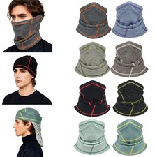 Winter Windproof Fleece Neck Warmer Gaiter Ski Face Mask Scarf for Cold Weather