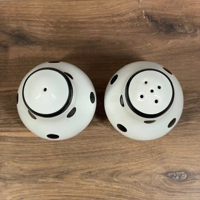 Agitadores de sal e pimenta de cerâmica bolinhas decoração de mesa de cozinha - Imagem 4 de 4