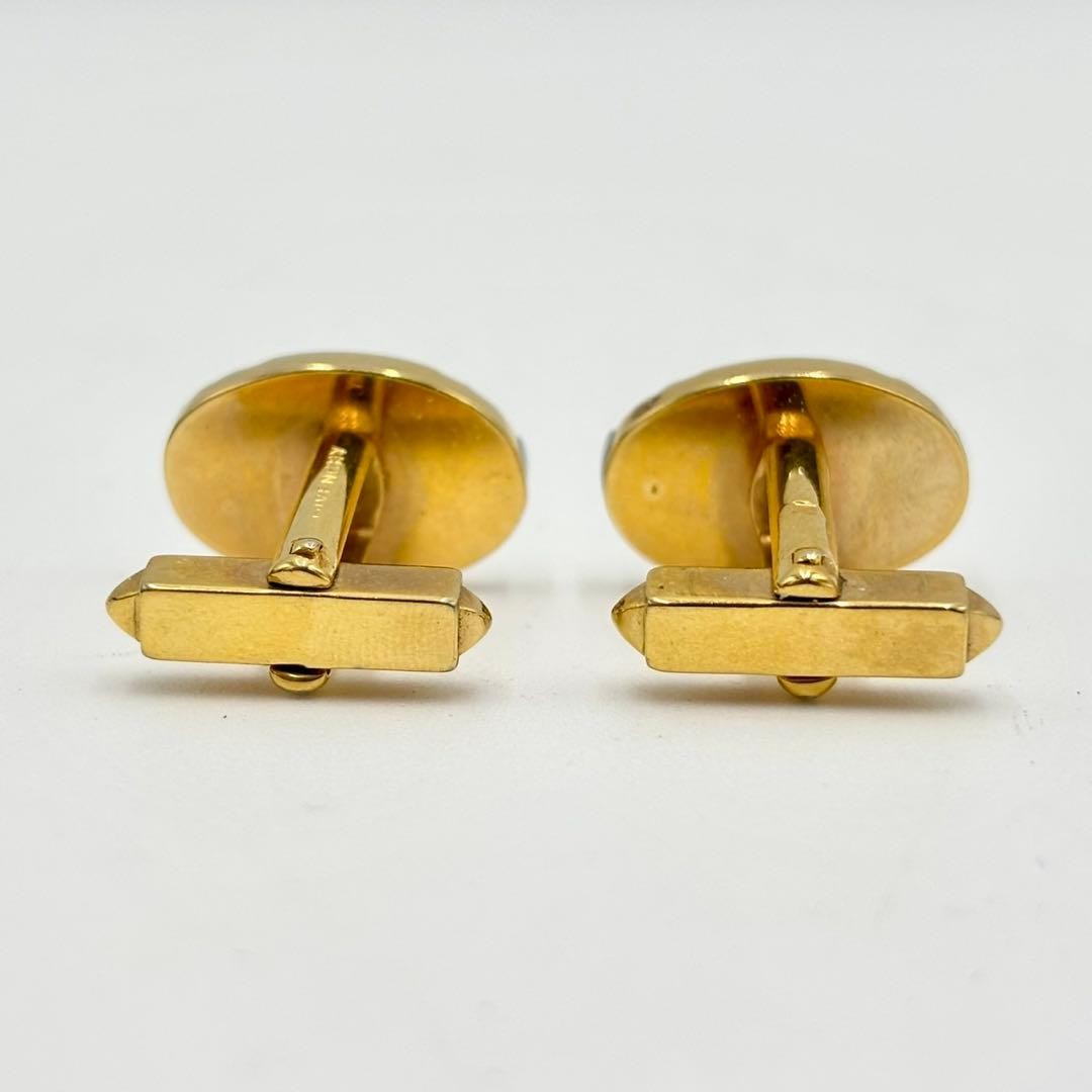 Givenchy Cufflinks Button Button Silver Gold -USE… - image 3