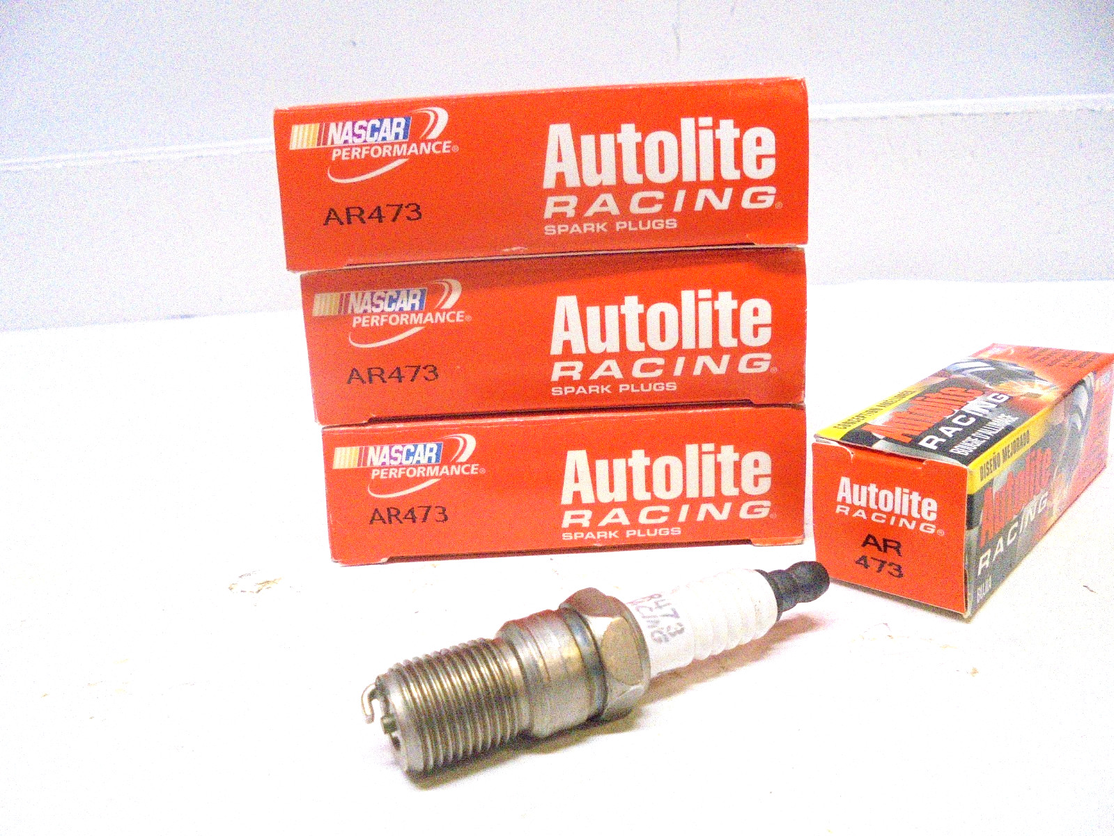 AUTOLITE SPARK PLUGS 9120 # AR473 12 RACING-DRAG-DIRT-MUD-RAT ROD-NEW 