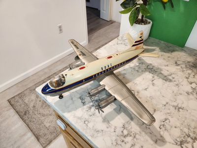 #ad *AS IS* Schuco Elektro Radiant 5600 BOAC Airplane German Tin $199.95