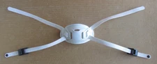 RIDDELL FOOTBALL SPEED FLEX CAM-LOC HARD CUP WHITE CHIN STRAP NO LOGO SZ MEDIUM