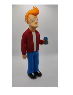 Futurama Fry & Bender Figure 3D Printed Action Collectible Model - 25CM