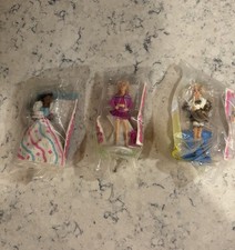 McDonald's Happy Meal Toys Barbie with Hair You Can Style Partial set of 3 1992