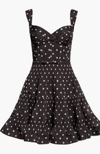 Zimmermann Kindred Spirit Polka Dot Belted Mini Dress Size 3 AU/ 10 US NWT