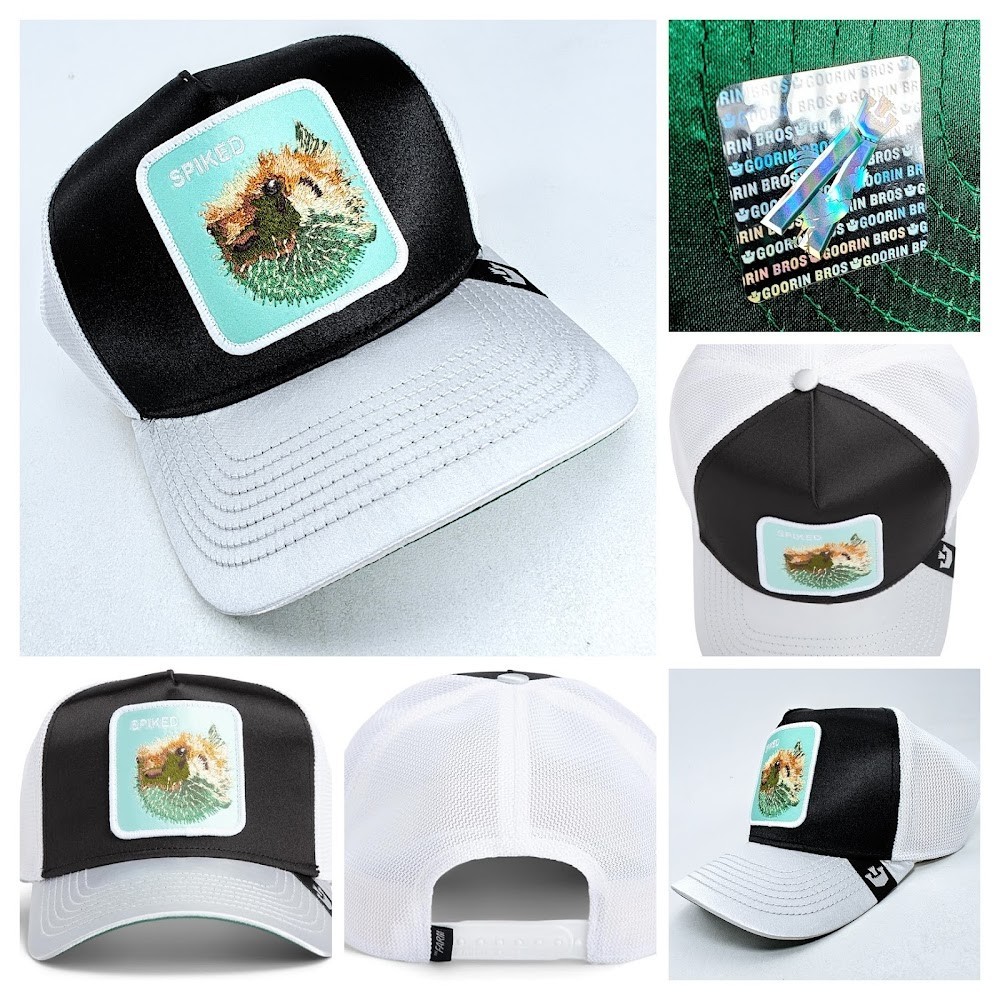 Blowfish Ocean Patch Mesh Retro Snapback Cap New