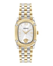 Versace Womens  Two Tone 29mm Bracelet Fashio...