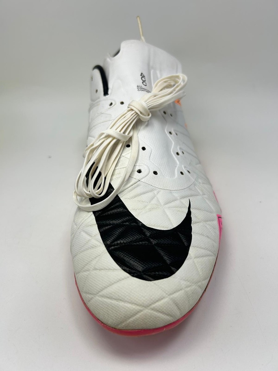 Nike Hypervenom Phinish FG White Orange Pink Soccer Cleats Men`s