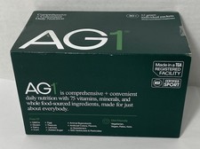 AG1 Comprehensive Convenient Daily Nutrition 30 - 12g Packets Athletic Greens