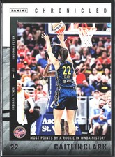 Caitlin Clark Basketball Card 2025 Panini Chronicled #12 Indiana Fever