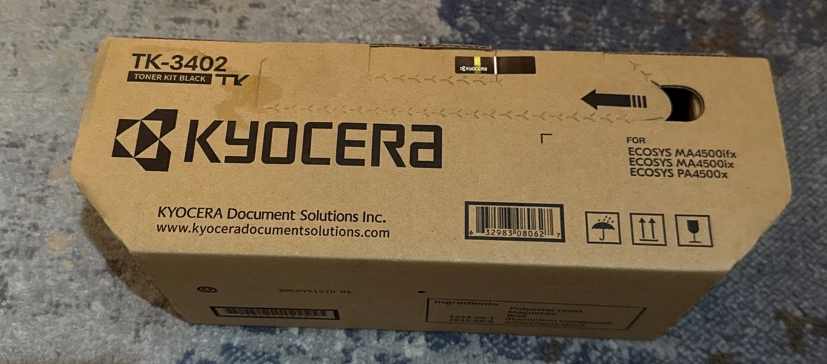 Tóner Original Negro Kyocera TK-120, 7200 Páginas, Compatible Con Impresora FS1030D