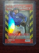2025 Topps Stadium Club - In Case of Emergency Brooks Lee #ICE-20 (RC)