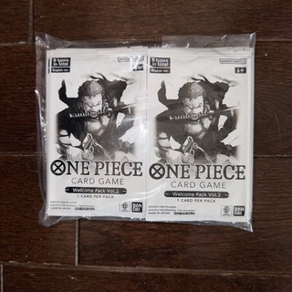 Welcome Pack Vol.2 One Piece Promo Card Sealed English Zoro LOT of 32