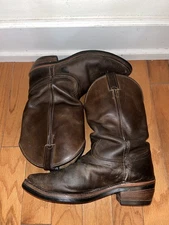 Chippewa USA Boots Mens Size 11EE Brown Leather Cowboy #29300 Soronto Bay Apache