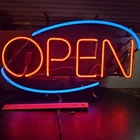 Vintage Fallon Real Neon Open Sign 22 X 12 Business Bar Restaurant Working