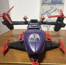 Vintage 1989 Gi Joe Cobra FANG II Complete In Nm Condition Original Instruc- 85