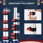 AplusChoice 30" Starlink Mini Telescopic Flagpole Mount Kit Adapter Tire Mount — photo 6