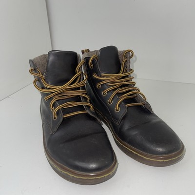 Doc Dr Martens Maelly Brown Leather Air Wair Bouncing Soles Boots Womens Size 7