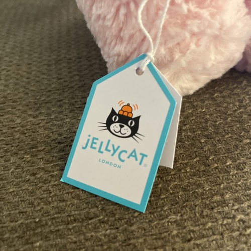 Jellycat Leola bear medium pink- BNWT 100% authentic  - Picture 6 of 11