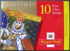 QEII 1999 10 x 1st (26p) xmas booklet, fine. Sg.LX17.