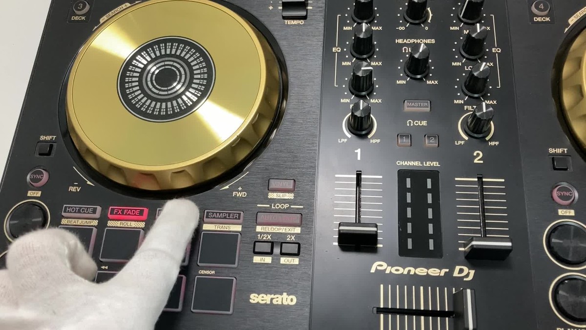 Pioneer DDJ‑SB3‑N Limited Gold Serato DJ Controller Excellent