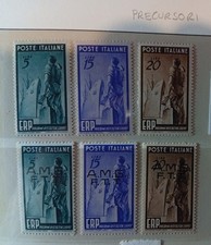 Italy Europeanistici Year 1949 Marshall E Triste 6 Val Plan