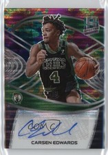 2020-21 Panini Spectra Signatures Celestial Prizm /49 Carsen Edwards Auto 1co7