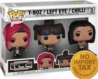 Funko POP! Rocks: TLC - T-Boz, Left Eye, Chilli 3-Pack - Collectable Vinyl Figur