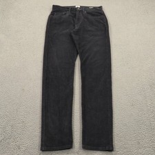 Flint and Tinder Pants Mens 30x32 Corduroy 365 Tapered Fit Charcoal Huckberry HB