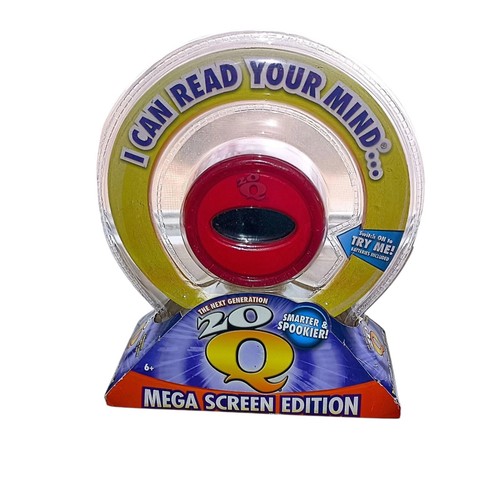 Mega Mind 20Questions Mega Screen Edition New Sealed Package Electronic Game AI